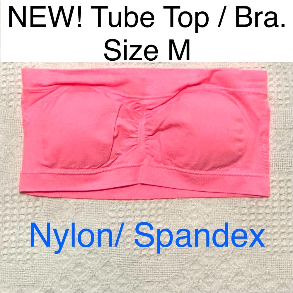 5/$15💥 Bra Tube Top Spring Summer Athletic Wear Sport Nylon